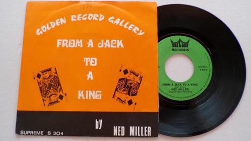 NED MILLER - From a  jack to a king (45t), Cd's en Dvd's, Vinyl Singles, Zo goed als nieuw, Single, Country en Western, 7 inch