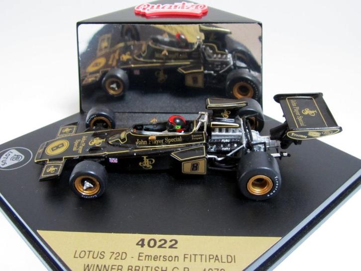 Lotus 72D E. Fittipaldi John Player Special Grand Prix 1972, Hobby en Vrije tijd, Modelbouw | Auto's en Voertuigen, Nieuw, Auto