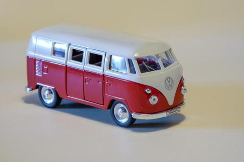 Autobus divisé Welly VW T1 1/43 - Volkswagen moulé sous pres, Hobby & Loisirs créatifs, Voitures miniatures | 1:43, Comme neuf