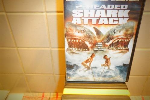 DVD 2-Headed Shark Attack., Cd's en Dvd's, Dvd's | Horror, Zo goed als nieuw, Monsters, Vanaf 16 jaar, Verzenden
