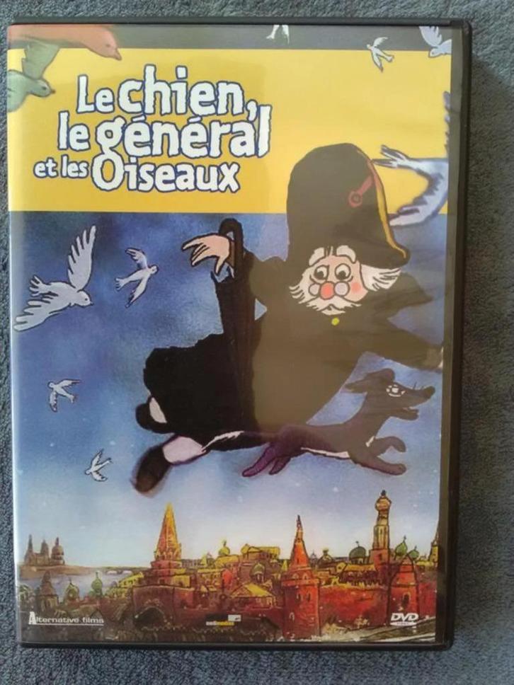 DVD „De hond, de generaal en de vogels” (2003) NIEUW, Cd's en Dvd's, Dvd's | Tekenfilms en Animatie, Zo goed als nieuw, Europees