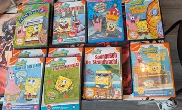 Spongebob dvd's  beschikbaar voor biedingen