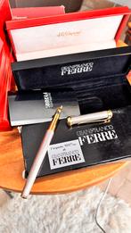 Gianfranco FERRE stylo plume Argent 925, Collections, Stylos, Enlèvement ou Envoi, Comme neuf, Stylo