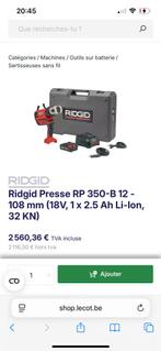 Sertisseuse RIDGID, Bricolage & Construction, Enlèvement, Comme neuf
