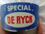 Asbak en bierkaarthouder Brouwerij De Ryck (2st.), Verzamelen, Ophalen of Verzenden, Zo goed als nieuw, Overige typen, Overige merken