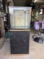 Aquarium 110l avec armoire et filtre externe + accessoires, Enlèvement, Comme neuf