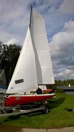 Zeilboot, Watersport en Boten, Open zeilboten, Geen motor, Overige typen, Polyester, Gebruikt