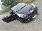 Mooie cabrio weinig kilometers, Auto's, Peugeot, Voorwielaandrijving, Stof, Zwart, Cabriolet