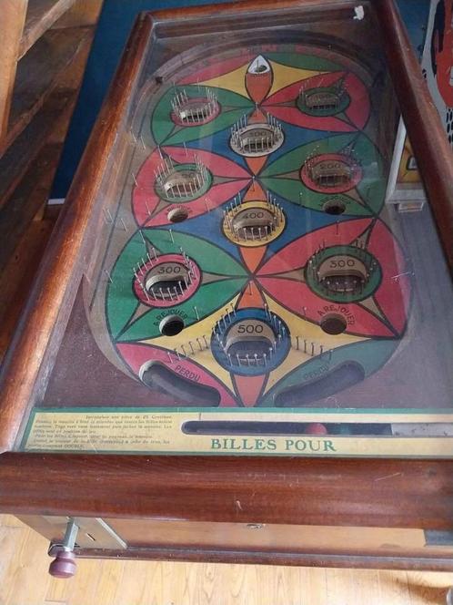 Arc en ciel flipper bingo knikkerkast, Verzamelen, Automaten | Flipperkasten, Gebruikt, Mechanisch, Flipperkast, Overige merken