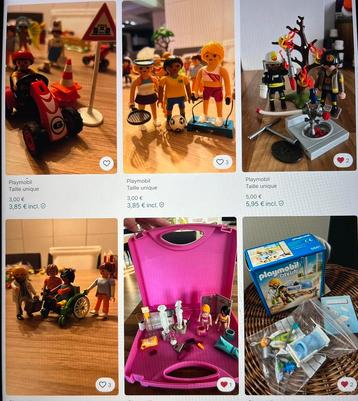 Gros lot de playmobil voir les 5 photos  beschikbaar voor biedingen
