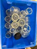 GRATIS glazen potjes 2 formaten knutselen / hobby / school, Ophalen, Nieuw