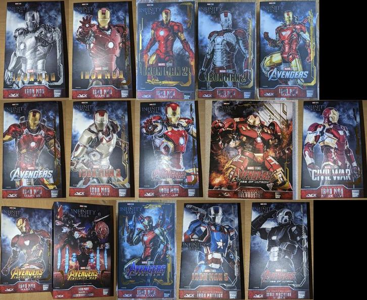 threezero DLX Iron Man Infinity Saga Avengers Collection, Verzamelen, Beelden en Beeldjes, Zo goed als nieuw, Verzenden