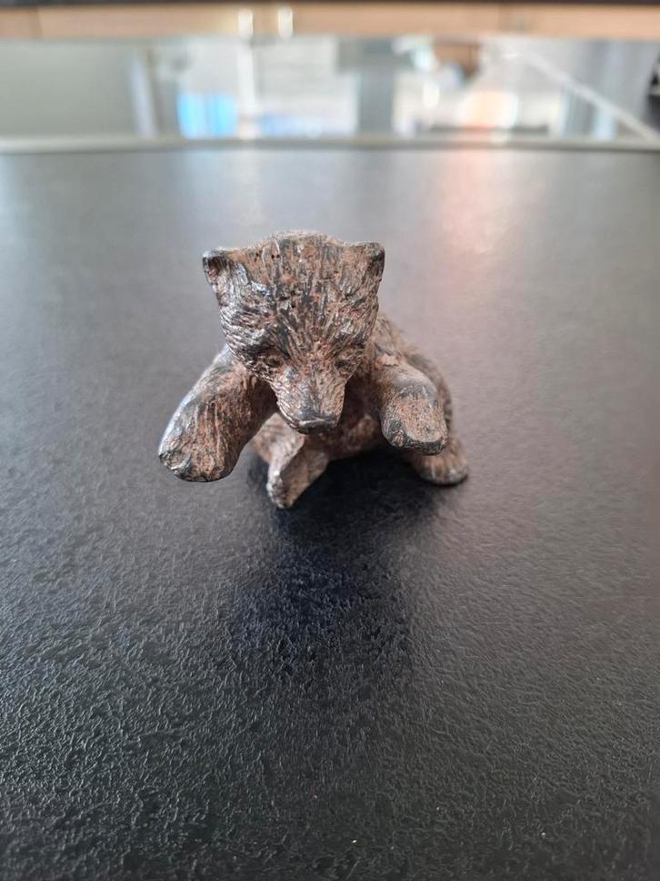 Bronze de Pierre Chenet, Verzamelen, Dierenverzamelingen, Zo goed als nieuw, Beeldje of Figuurtje, Overige soorten, Ophalen of Verzenden