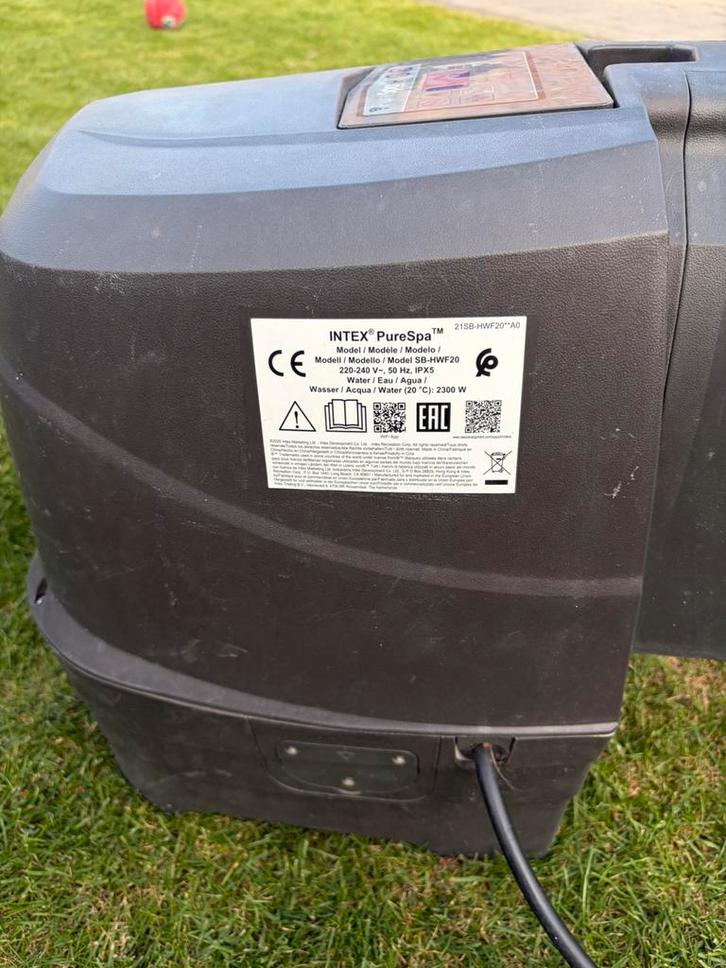 Intex PureSpa Pomp & Heater Unit – Model SB-HWF20 – 2300W, Tuin en Terras, Zwembad-toebehoren, Gebruikt, Zwembadpomp, Ophalen