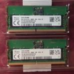DDR5 SO-DIMM 2x8GB 5600 MT/s, Computers en Software, RAM geheugen, Ophalen of Verzenden, Zo goed als nieuw, DDR5, Laptop