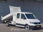 MAN TGE 5.120 Open Laadbak met Kist Dubbel Cabine Dubbelluch, Auto's, Bestelwagens en Lichte vracht, Stof, Gebruikt, Euro 6, 4 cilinders