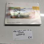 Opel Corsa C 1.2B 3 drs 2002 Wagennr 2500063   Instructieboe, Auto diversen, Handleidingen en Instructieboekjes, Ophalen of Verzenden