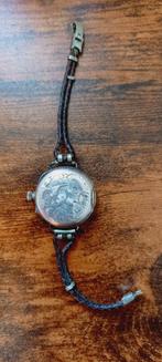 Antiek Zwitsers horloge voor dames, circa 1910-1925., Handtassen en Accessoires, Horloges | Antiek, Ophalen of Verzenden, Zilver