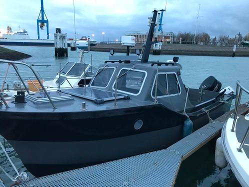 Seaworker 22 te koop, Watersport en Boten, Vis- en Consoleboten, Gebruikt, 70 pk of meer, 6 meter of meer, Benzine, Buitenboordmotor