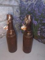 2 oude bierflesjes " Eendracht ", Ophalen of Verzenden