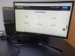 Ecran Samsung Gaming Curve 24", 3 tot 5 ms, 101 t/m 150 Hz, Zo goed als nieuw, Overige typen