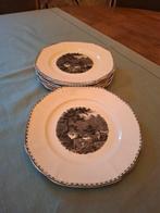 Set van 6 vintage Société Céramique Maastricht borden, Antiquités & Art, Antiquités | Services (vaisselle) complet, Enlèvement ou Envoi