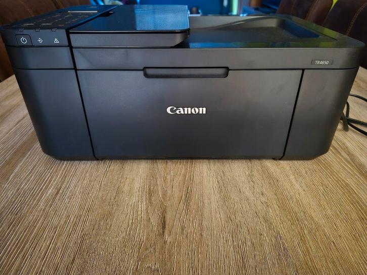Canon Pixma TR4650 All - In - One printer zwart, Computers en Software, Printers, Zo goed als nieuw, Printer, Inkjetprinter, Faxen