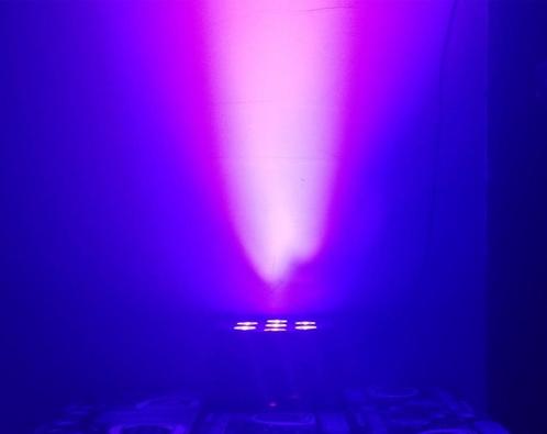 Nieuwe FIRST CLASS 7 X 24 W RGBWAUV FLAT LED PAR, Muziek en Instrumenten, Licht en Laser, Nieuw, Licht, Geluidgestuurd, Kleur