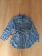 Jeanshemd zwangerschap H&m mama maat large, Chemise ou Top, Bleu, Porté, H&M