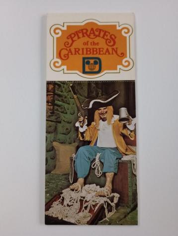 Disney World postcard book Pirates of the Caribbean
