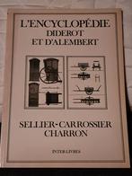 L'Encyclopédie Diderot et d'Alembert :sellier-carrossier, Enlèvement