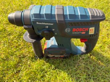 Bosch professional combihamer + accu beschikbaar voor biedingen