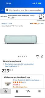 Cricut explorer air 2, Hobby & Loisirs créatifs, Enlèvement ou Envoi, Comme neuf, Matériel