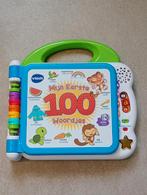 interactief leerboek V-tech - mijn eerste 100 woordjes, Ophalen of Verzenden, Zo goed als nieuw, 6 maanden tot 2 jaar