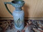 Antieke vintage vaas groen, Ophalen of Verzenden