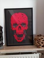 Skull red 55op70 zelf geschilderd, Ophalen of Verzenden