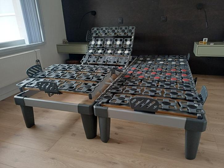 Tempur elektrische bedbodems, Huis en Inrichting, Slaapkamer | Matrassen en Bedbodems, Gebruikt, Bedbodem, 80 cm, 200 cm, Ophalen