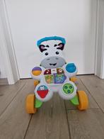 Loopwagen Fisher Price zebra, Ophalen, Nieuw, Duw- of Trekspeelgoed, Met geluid