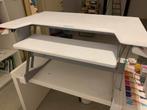 Ergotron convertisseur de table debout, Maison & Meubles, Bureaux, Enlèvement, Réglable en hauteur, Utilisé, Bureau debout