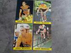 WIELRENNEN MERCKX EDDY 4X POSTKAARTEN JAREN 60 EDITIE  POK , Ophalen of Verzenden, Zo goed als nieuw