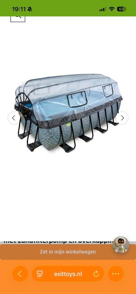 Zwembad, Tuin en Terras, Zwembaden, Zo goed als nieuw, Ophalen