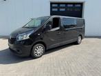 Renault Trafic Grand Confort L2H1 Dubbele Cabine 125pk, Auto's, Monovolume, Zwart, Bedrijf, 5 deurs