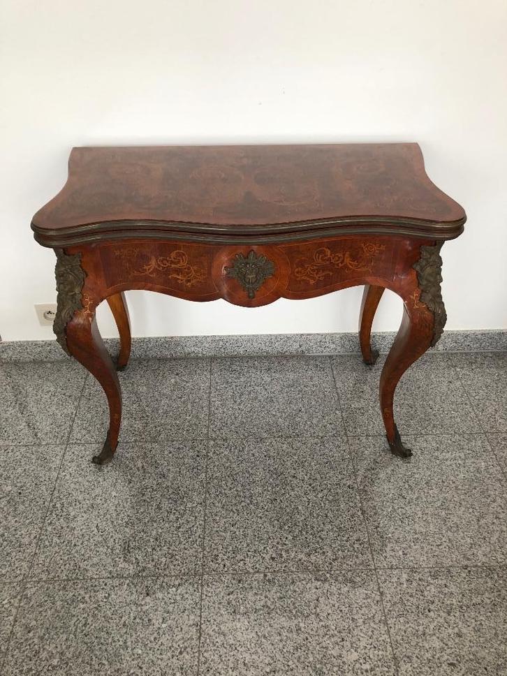 Console tafel / kaarttafel, Antiek en Kunst, Antiek | Meubels | Tafels, Ophalen