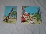 2 cartes postales Tintin, Enlèvement ou Envoi, Tintin