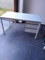 Een metaal bureau te koop., Huis en Inrichting, Ophalen, Gebruikt, Bureau