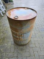 Grote 200 liter ton stookton vuurton € 10 euro, Tuin en Terras, Vuurkorven, Ophalen, Gebruikt, Vuurton