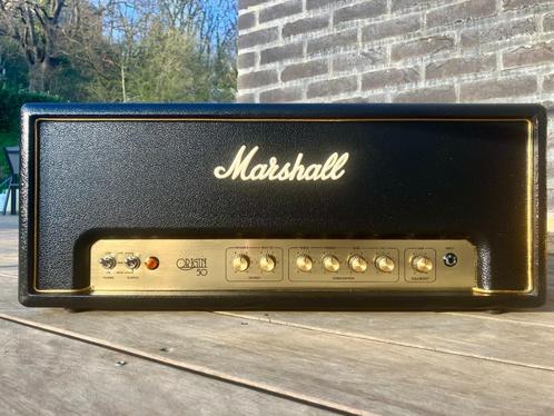 Marshall origin 50 H, Musique & Instruments, Amplis | Basse & Guitare, Comme neuf, 50 à 100 watts, Enlèvement