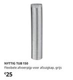 Afvoer flixibele buis 150mm dampkap tot 3m lang nieuw‼️, Ophalen, Zo goed als nieuw, Afvoer