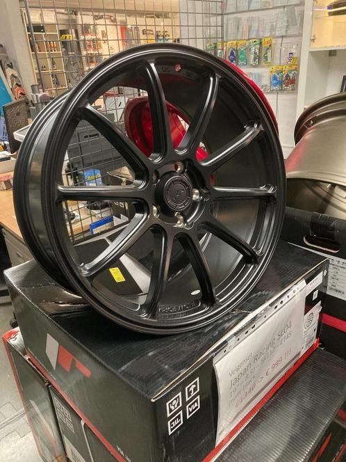 NIEUW Velgenset JR SL04 19x8,5 ET45 5x112 Matt Black CB66.6, Auto diversen, Tuning en Styling, Ophalen of Verzenden