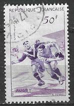 Frankrijk 1956 - Yvert 1074 - Rugby (ST), Postzegels en Munten, Postzegels | Europa | Frankrijk, Verzenden, Gestempeld